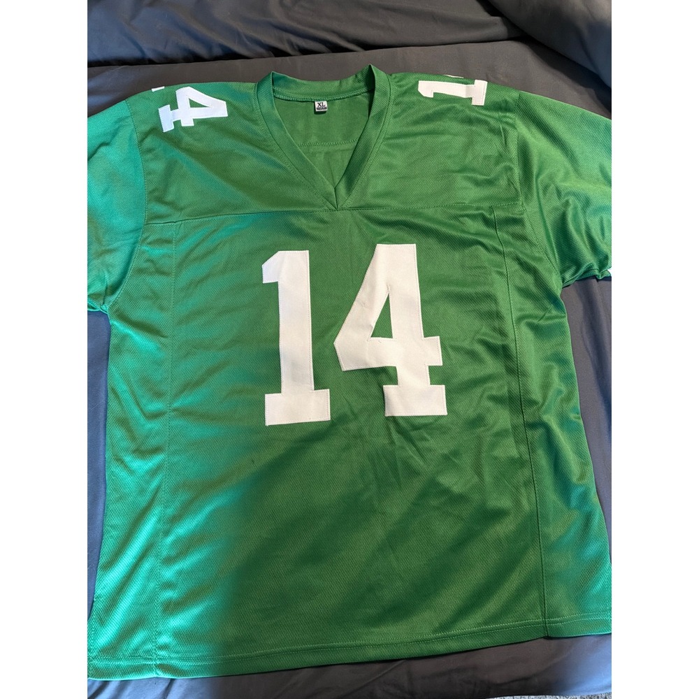 Richard Todd Signed New York Jets Custom Jersey XL RSA COA Autographed Green 14